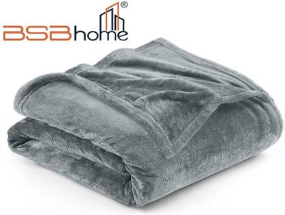 BSB HOME Solid Single AC Blanket for  Heavy Winter
