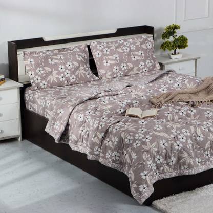 CARLTON LONDON Floral Double AC Blanket for  AC Room