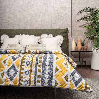 Urban Space Printed Single AC Blanket for  AC Room