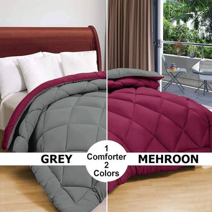 Flipkart Perfect Homes Solid Double Comforter for  AC Room