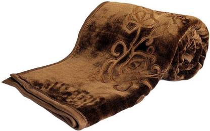 MAGICAL Floral Double Mink Blanket for  Heavy Winter