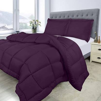 Cashmera Solid King Comforter for  Heavy Winter