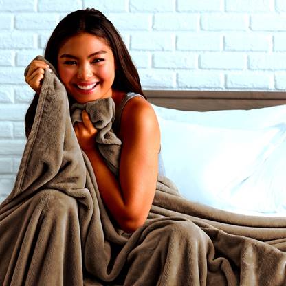 TexKing Solid Single AC Blanket for AC Room