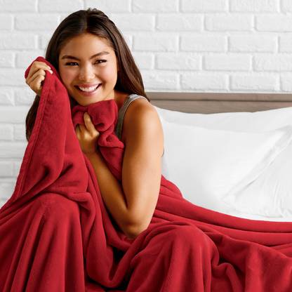 TexKing Solid Single AC Blanket for AC Room