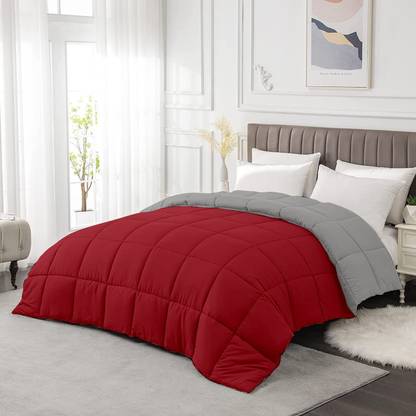 Razzai Solid King Comforter for  Heavy Winter