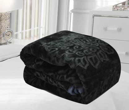 SPANGLE Self Design Double AC Blanket for  AC Room