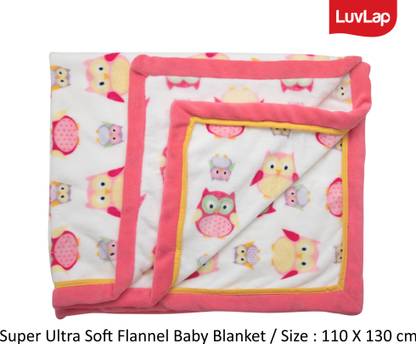 LuvLap Printed Crib AC Blanket for  Heavy Winter
