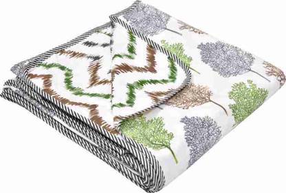 Comfowell Floral Double Dohar for  AC Room
