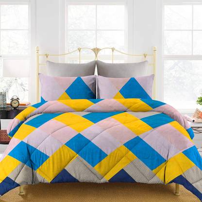 Floating Dreams Printed Single AC Blanket for  AC Room