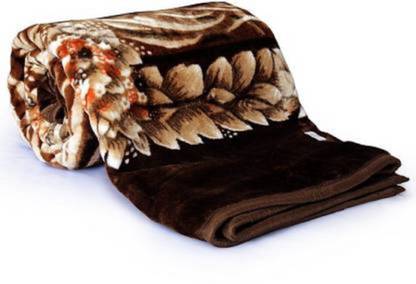 ARIVETS Printed Single Mink Blanket for  Heavy Winter