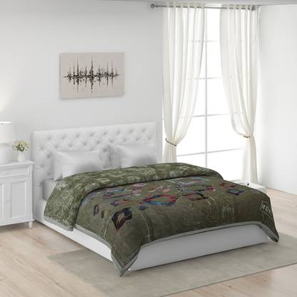 MONTE CARLO Printed Double Mink Blanket for  Heavy Winter