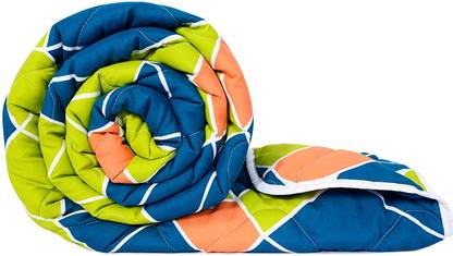Divine Casa Printed Double Comforter for  Mild Winter