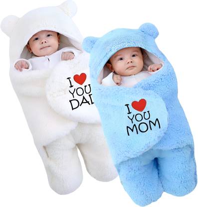 BRANDONN Baby Sleeping Bag New Born Hooded Security Bag Sleeping Bag