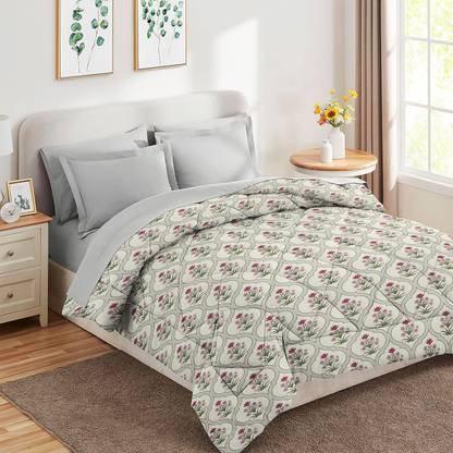 BSB HOME Printed Single Comforter for  Mild Winter