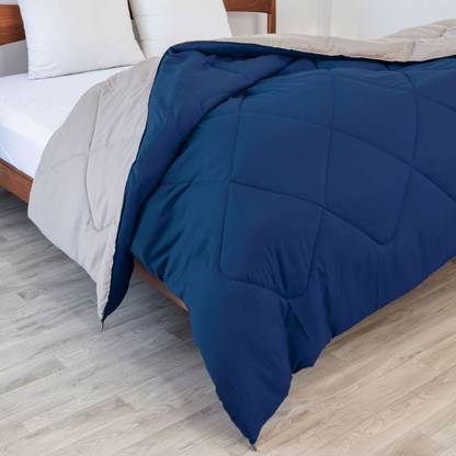 HOMEMONDE Solid Double Comforter for  Mild Winter