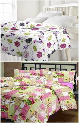 HND Floral Single Dohar for  Mild Winter