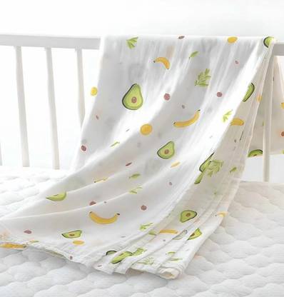 HONOR YOUR HOME Printed Single Swaddling Baby Blanket for  Mild Winter