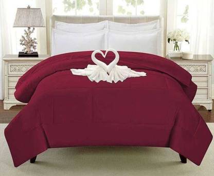 Relaxfeel Solid Double Comforter for  Heavy Winter