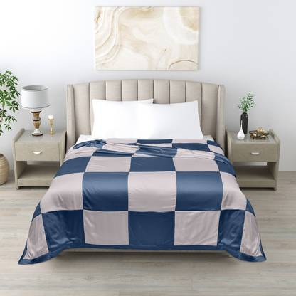 LINENWALAS Printed Single AC Blanket for  AC Room