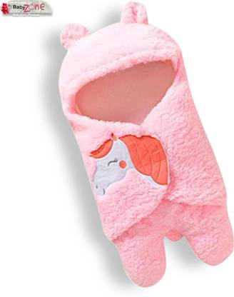 BABY ZONE Embroidered Crib Wearable Blanket for  Mild Winter