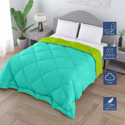 CHICERY Solid Single Comforter for  Heavy Winter