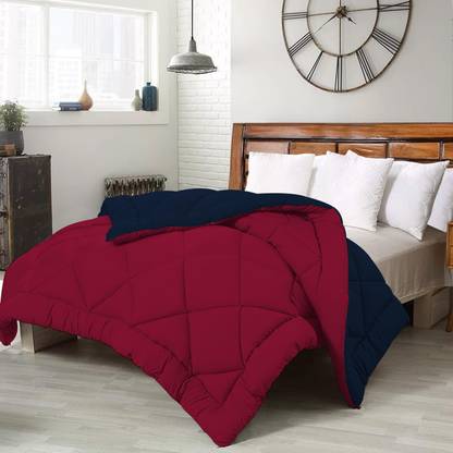 CRAZY WORLD Solid Single Comforter for  Heavy Winter
