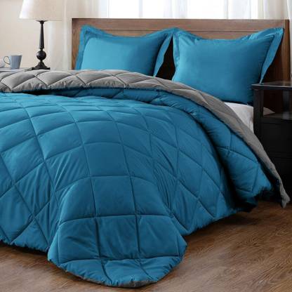 Comfowell Solid Single Quilt for  Heavy Winter