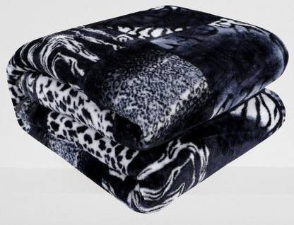 KIXTA Printed Double Mink Blanket for  Heavy Winter