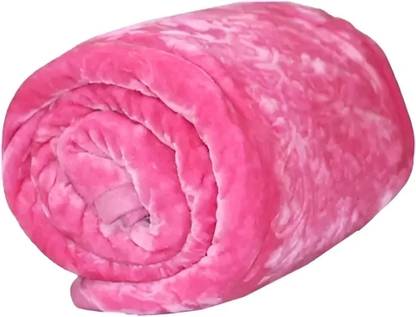 wear me Floral Single Mink Blanket for  Heavy Winter