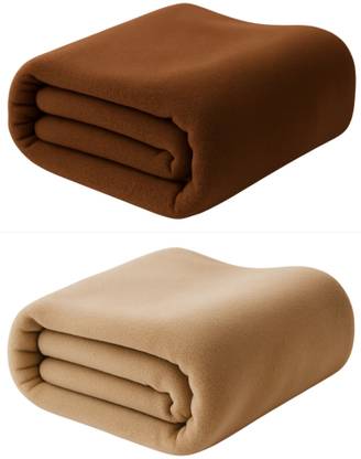 n g products Solid Single Fleece Blanket for Mild Winter