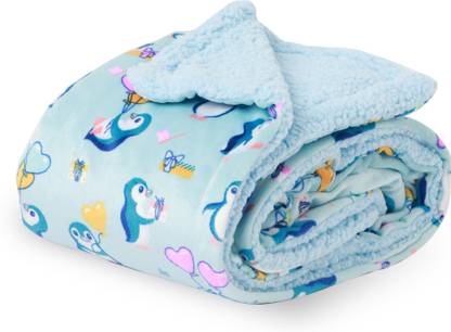 10club Animal Crib Sherpa Blanket for  Heavy Winter