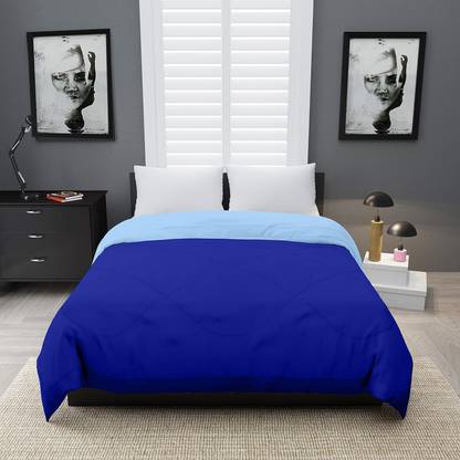 EVERDECOR Solid Single Comforter for  Mild Winter