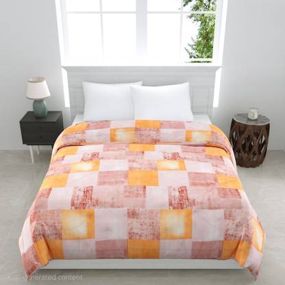 Sleepora Floral Single AC Blanket for AC Room
