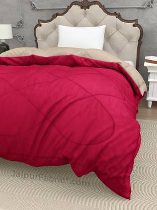 KWALITY DREAMS Solid Single Comforter for  AC Room