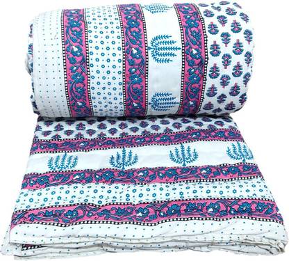 Qker Printed Double Quilt for  Heavy Winter