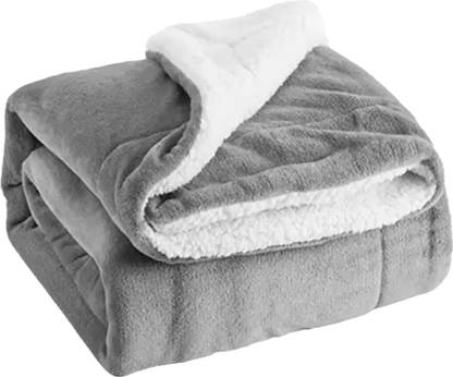 BUMTUM Solid Double AC Blanket for  AC Room