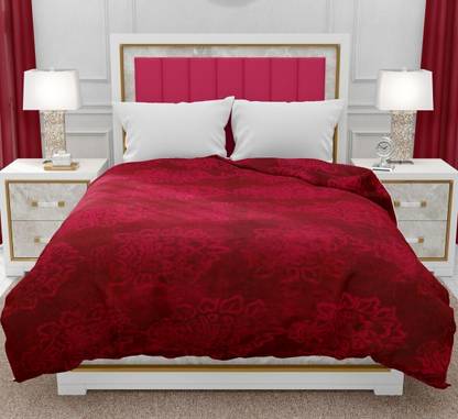SPANGLE Solid Double AC Blanket for  AC Room