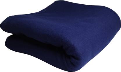 HOMIEE Solid Single Fleece Blanket for  Heavy Winter