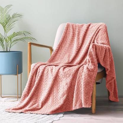 VAS COLLECTIONS Solid Single AC Blanket for  Heavy Winter