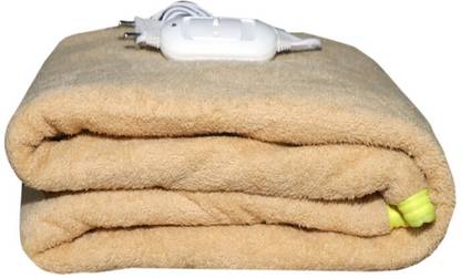 ARCOVA HOME Solid Single Electric Blanket for  Heavy Winter