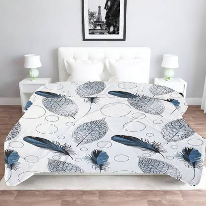 Home Stylish Floral Double Comforter for  AC Room