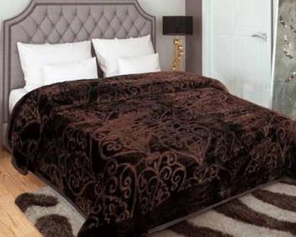 Swikon star Floral Single Mink Blanket for  Heavy Winter