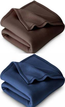 VORDVIGO Solid Single Fleece Blanket for  Heavy Winter