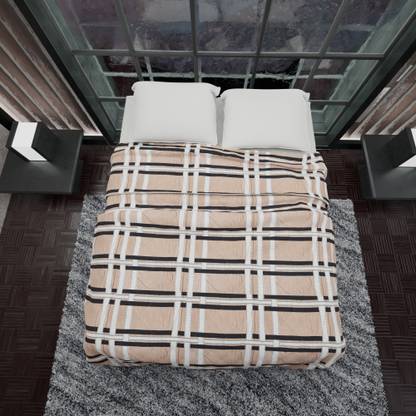 Flipkart Perfect Homes Geometric Queen Comforter for  AC Room