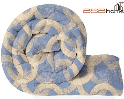 BSB HOME Printed Double AC Blanket for  Heavy Winter