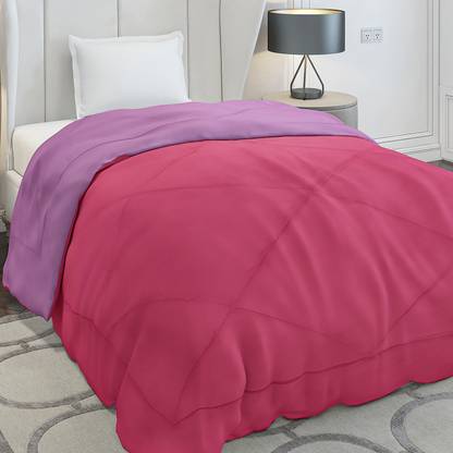 MONTE CARLO Solid Single Comforter for  Mild Winter
