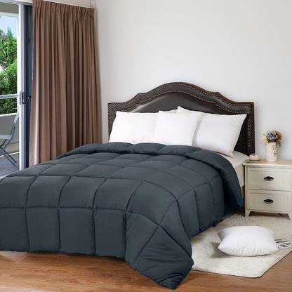 EVOL Solid Single Comforter for  Heavy Winter