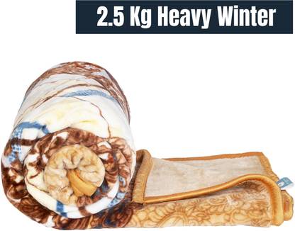 KIRTIKA ENTERPRISES Printed King Weighted Blanket for  Heavy Winter