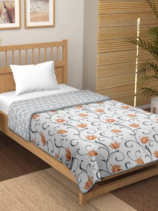 TUNDWAL'S Floral Double Dohar for  AC Room