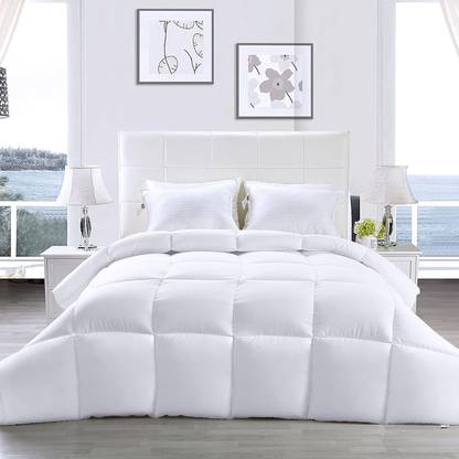 Texlux Solid Double Comforter for  Heavy Winter